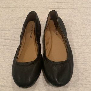 Lucky Brand Shoes Emmie Leather Ballet Flats